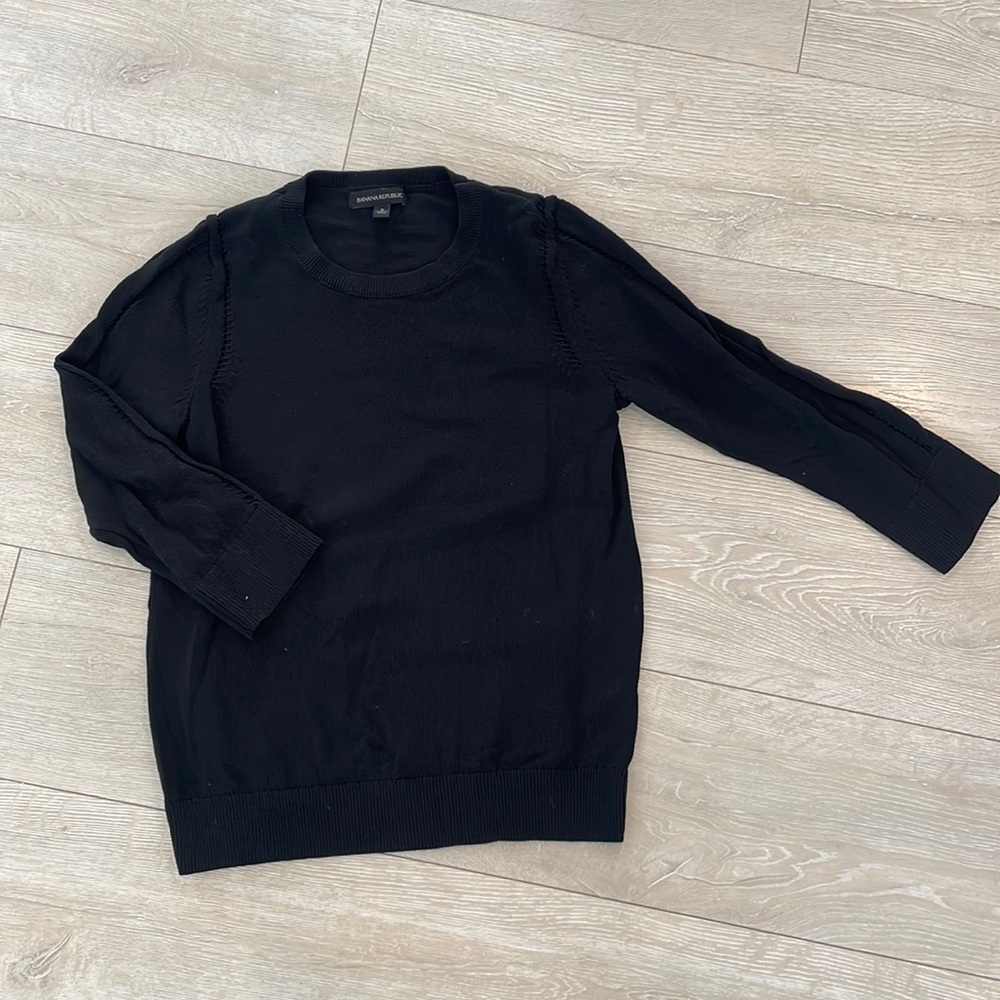 Banana Republic black sweater